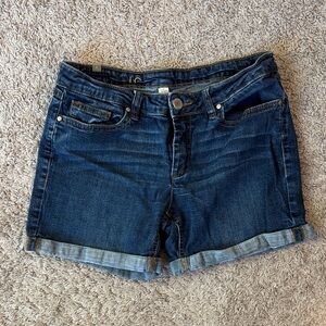 LC Lauren Conrad Dark Blue Jean Shorts / K9